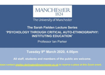 Psychology Through Critical Auto-Ethnography: Instituting Education