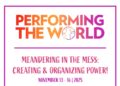 Join Performing the World 2025! (November 13-16)